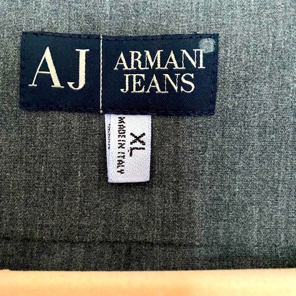 ARMANI JEANS BUTTON DOWN SHIRT Sz XL - Picture 7 of 10